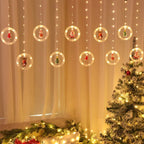 Cortina de Luzes Decoração Natal em LED